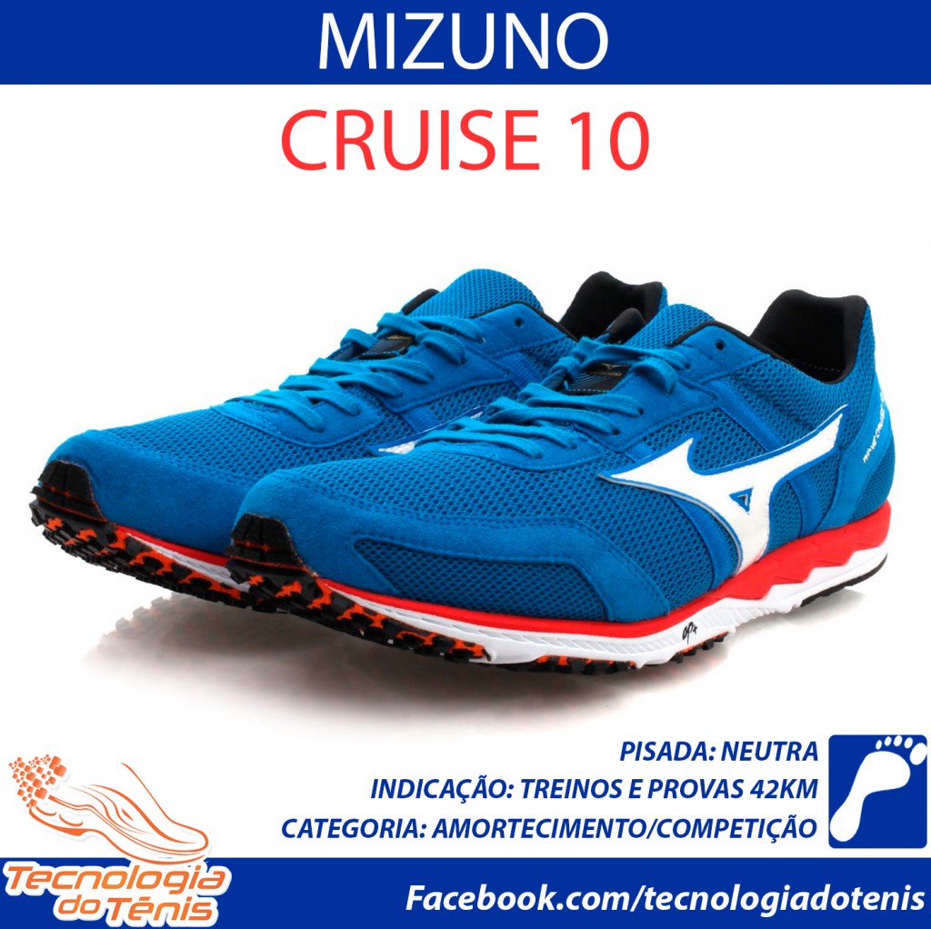 Tecnologia do Tenis - Mizuno-Cruise10