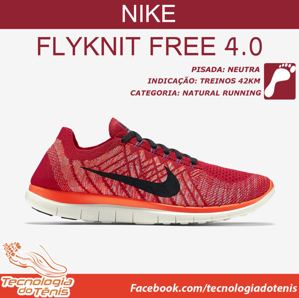 Tecnologia do Tenis - Nike Free Fliknit 4.0